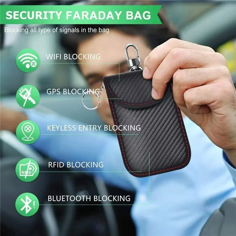 Faraday Lab™ Anti-Theft Key Fob Pouch